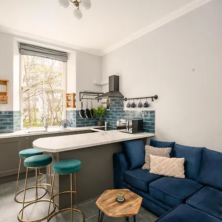 Vibrant Leith Flat Apartment Edinburgh Exterior photo